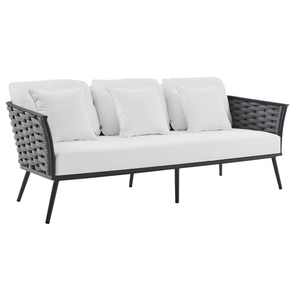 Stance Outdoor Patio Aluminum Sofa by Modway