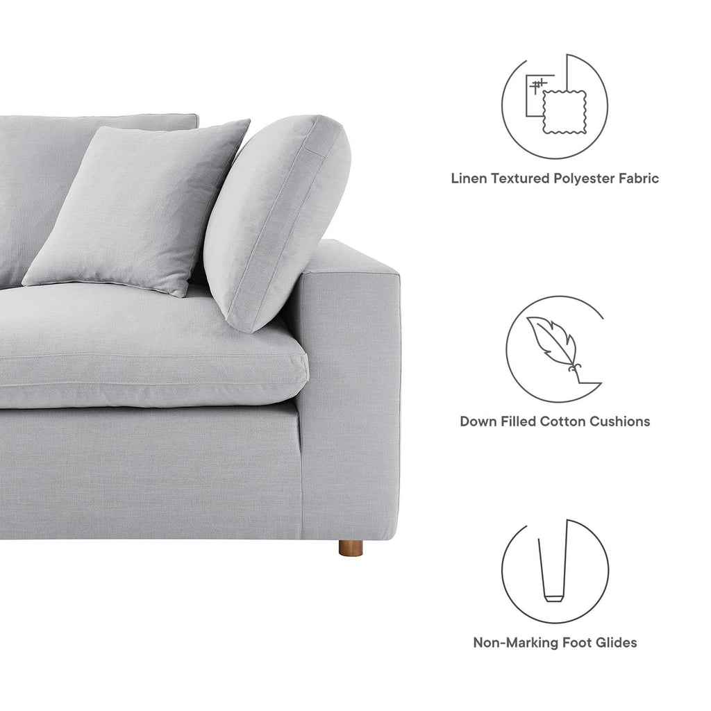Commix 2 Piece Down Filled Overstuffed Sectional Sofa Set by Modway