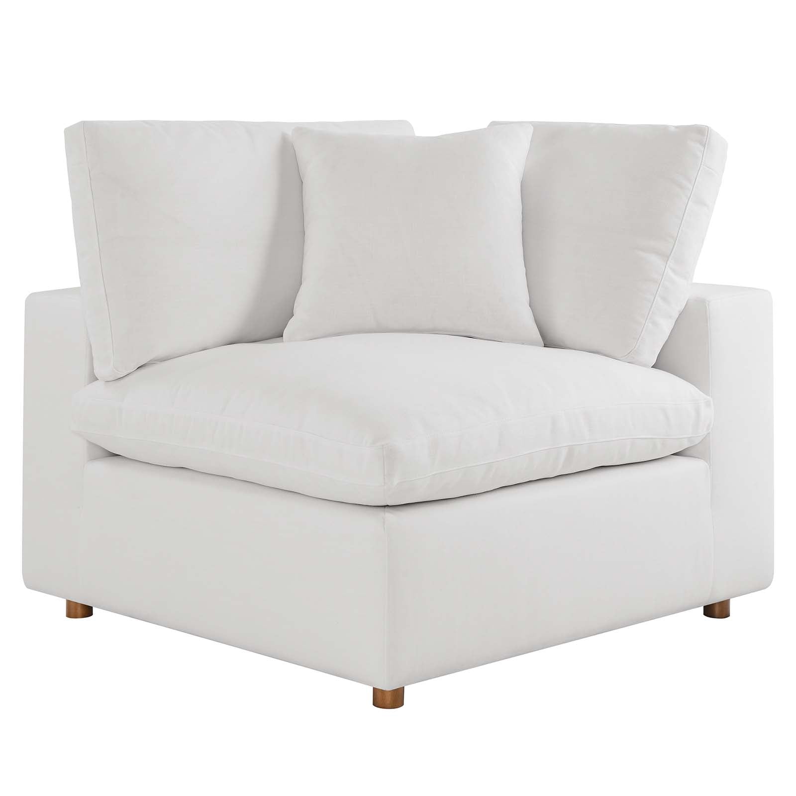 Commix 5-Piece Down Filled Overstuffed Armless Sectional Sofa by Modway