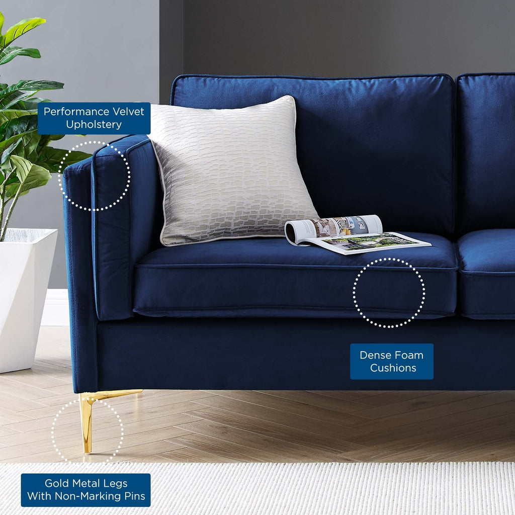 Kaiya Performance Velvet Sofa by Modway
