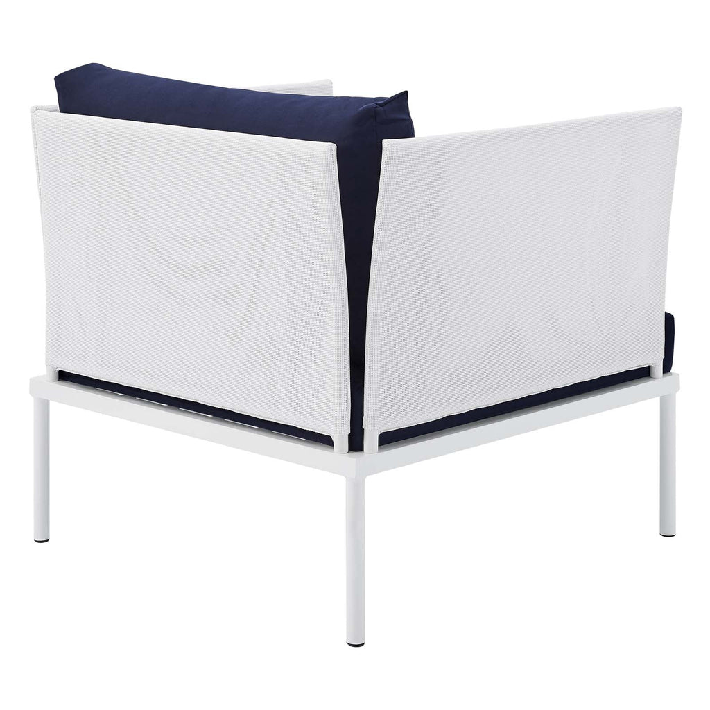 Harmony 3-Piece Sunbrella¨ Outdoor Patio Aluminum Seating Set by Modway