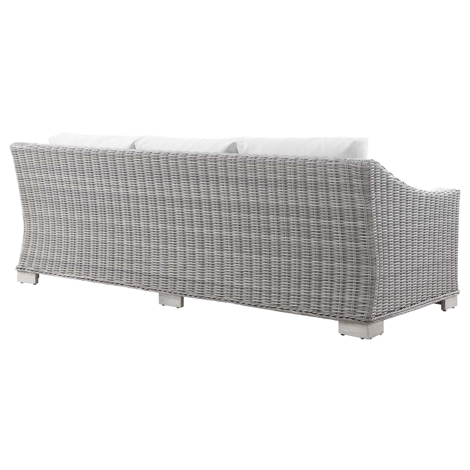 Conway Outdoor Patio Wicker Rattan Sofa by Modway
