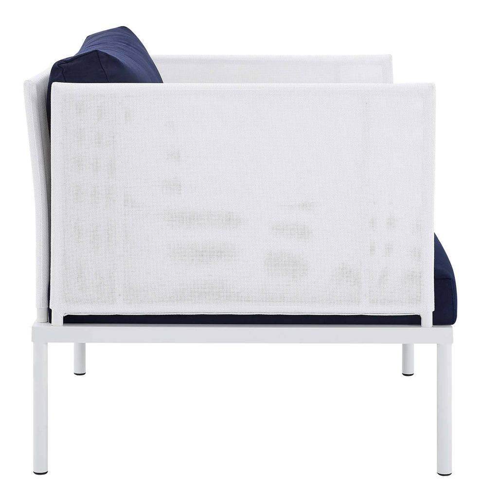 Harmony 6-Piece Sunbrella¨ Outdoor Patio Aluminum Seating Set by Modway