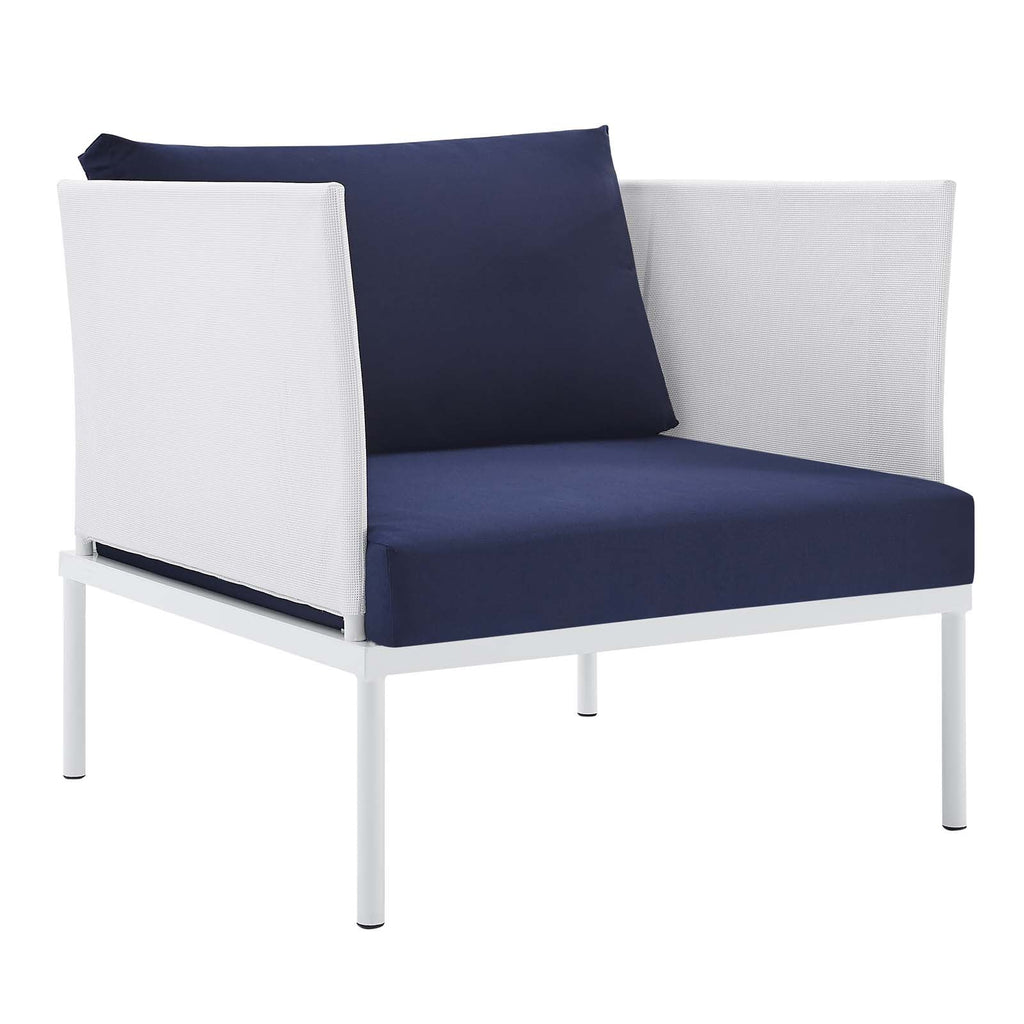 Harmony 7-Piece Sunbrella¨ Outdoor Patio Aluminum Sectional Sofa Set by Modway
