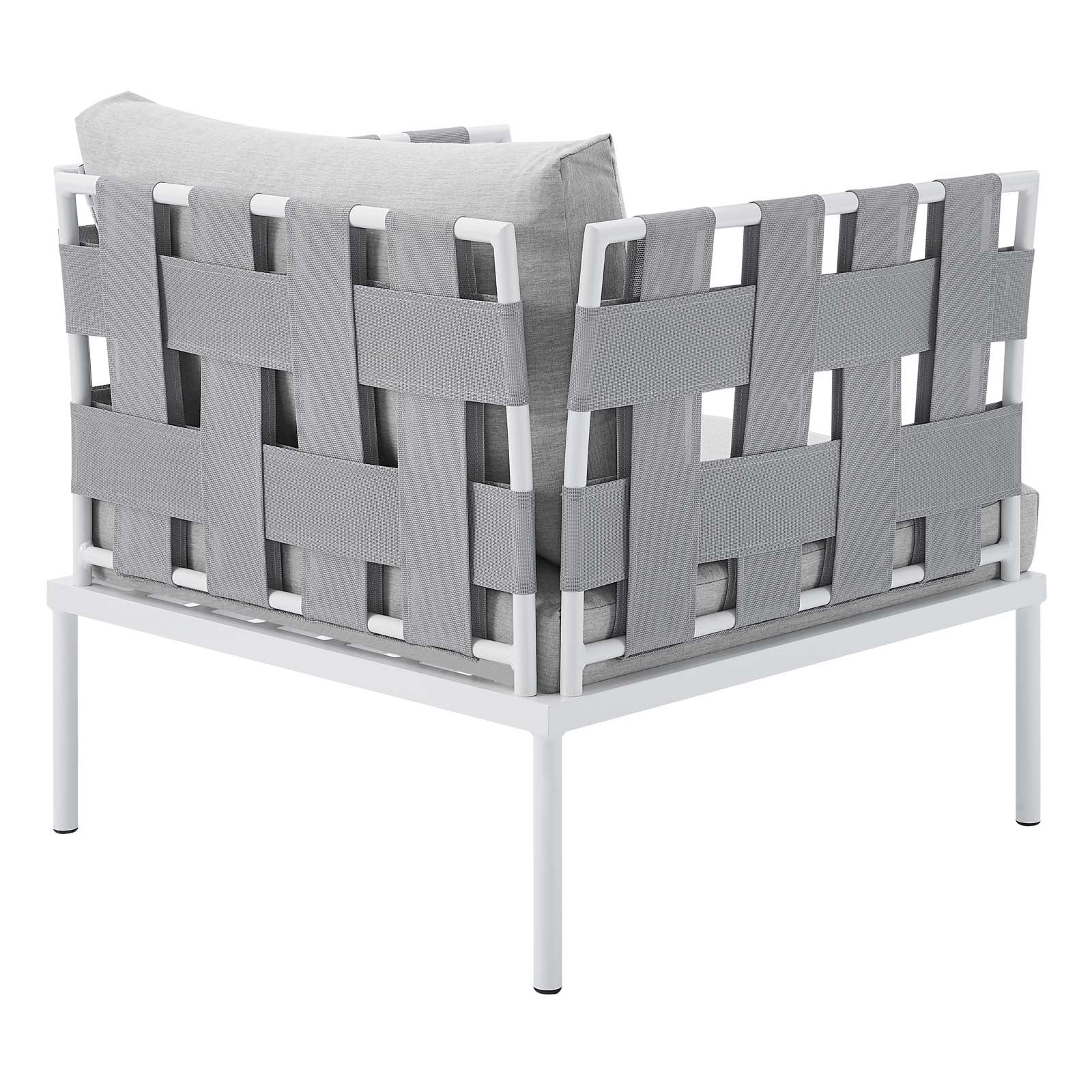 Harmony 7-Piece Sunbrella¨ Outdoor Patio Aluminum Sectional Sofa Set by Modway