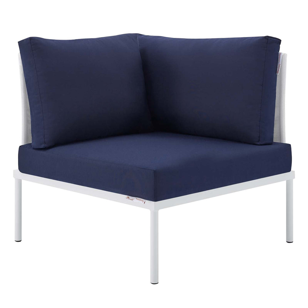 Harmony 8-Piece Sunbrella¨ Outdoor Patio Aluminum Sectional Sofa Set by Modway