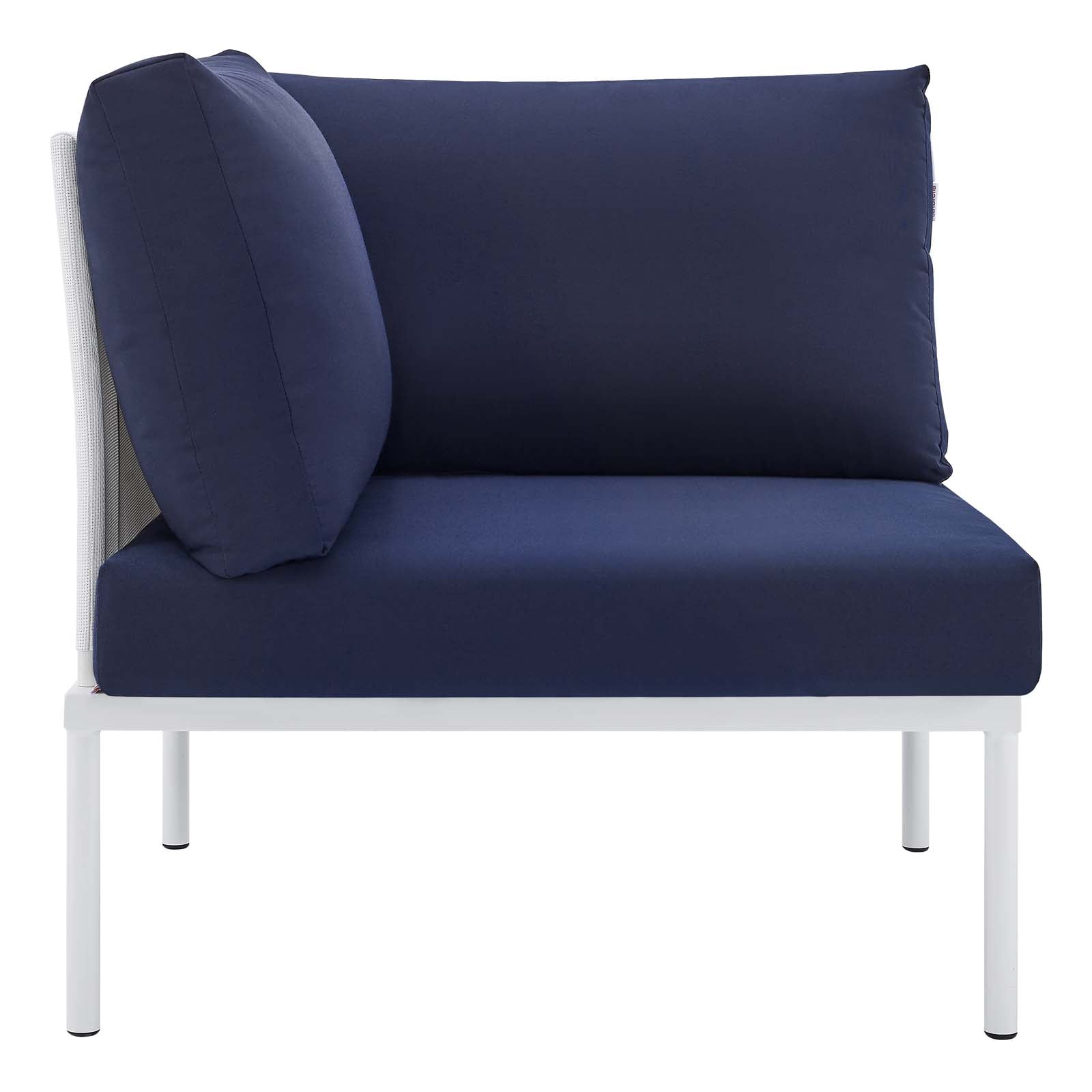 Harmony 8-Piece Sunbrella¨ Outdoor Patio Aluminum Sectional Sofa Set by Modway
