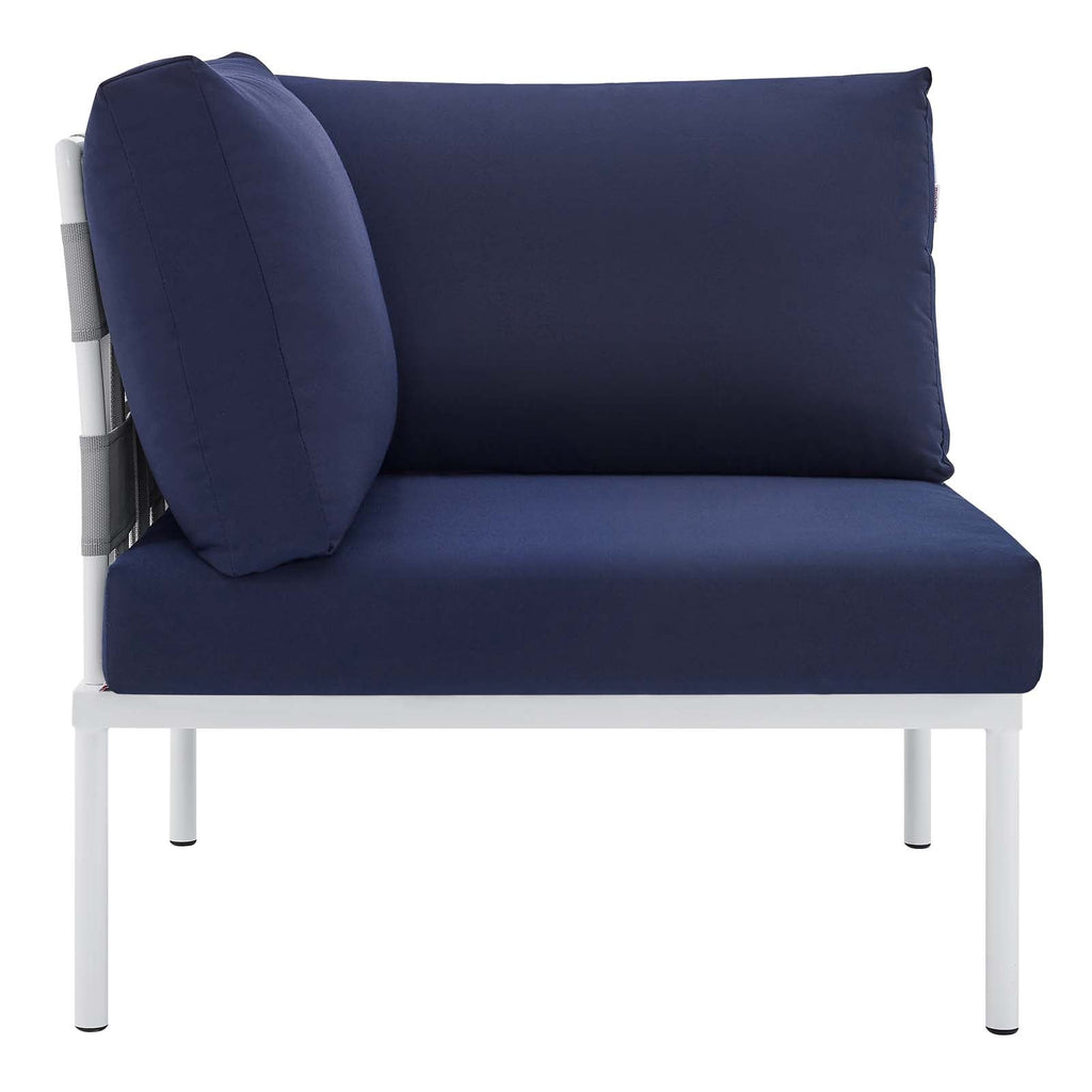 Harmony 8-Piece Sunbrella¨ Outdoor Patio Aluminum Sectional Sofa Set by Modway