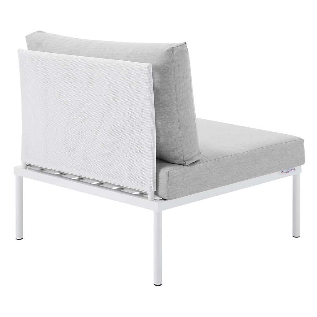Harmony 8-Piece Sunbrella¨ Outdoor Patio Aluminum Seating Set by Modway