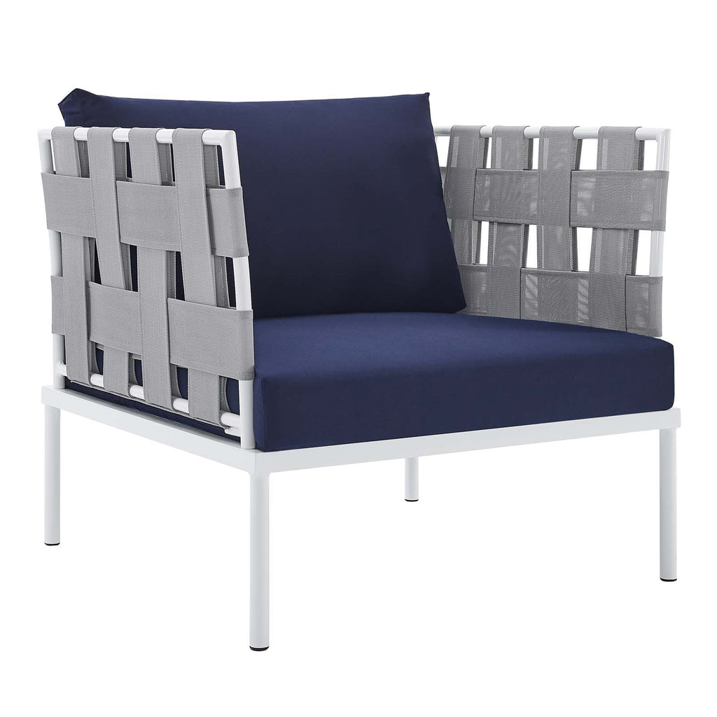 Harmony 10-Piece Sunbrella¨ Outdoor Patio Aluminum Sectional Sofa Set by Modway