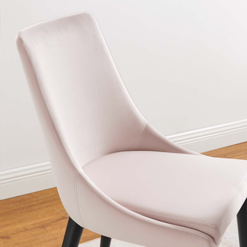 Viscount Performance Velvet Dining Chair by Modway