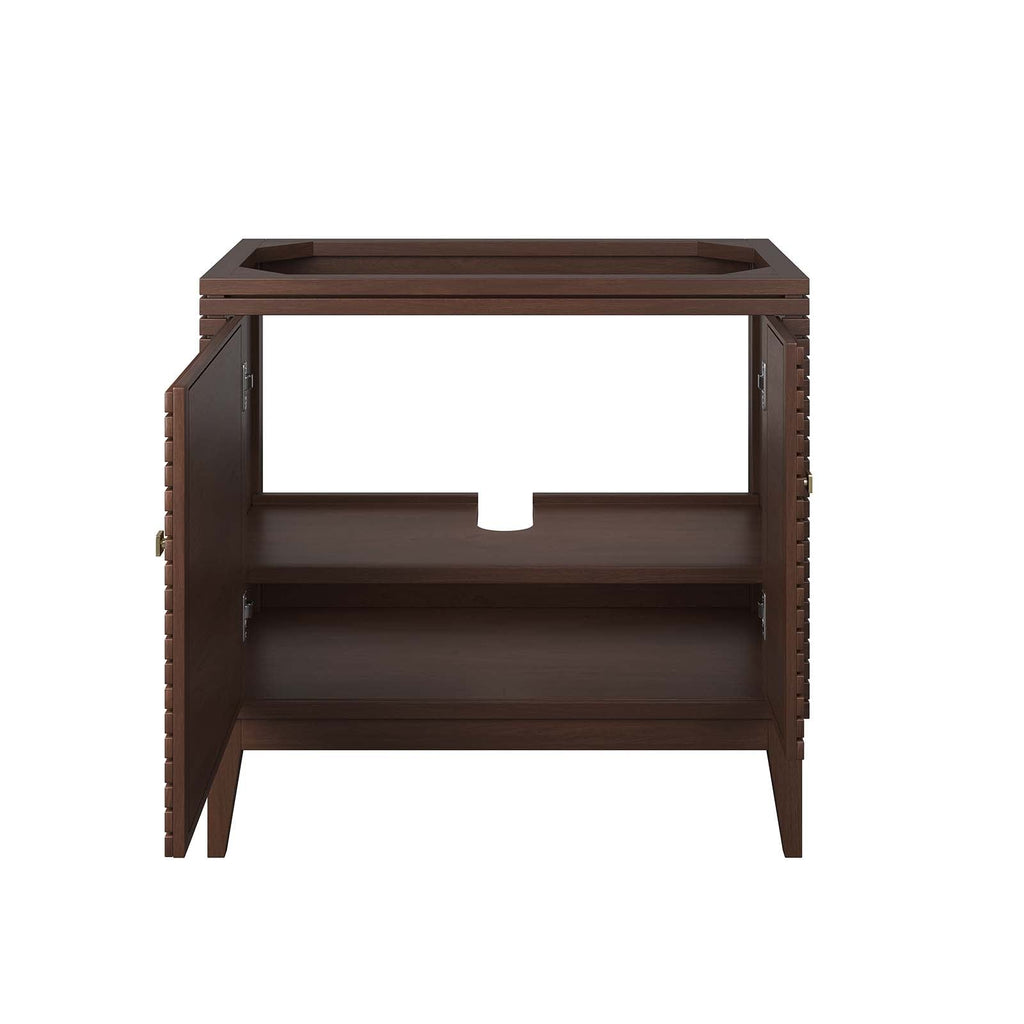 Ledger 36" Wood Bathroom Vanity Cabinet (Sink Basin Not Included) by Modway