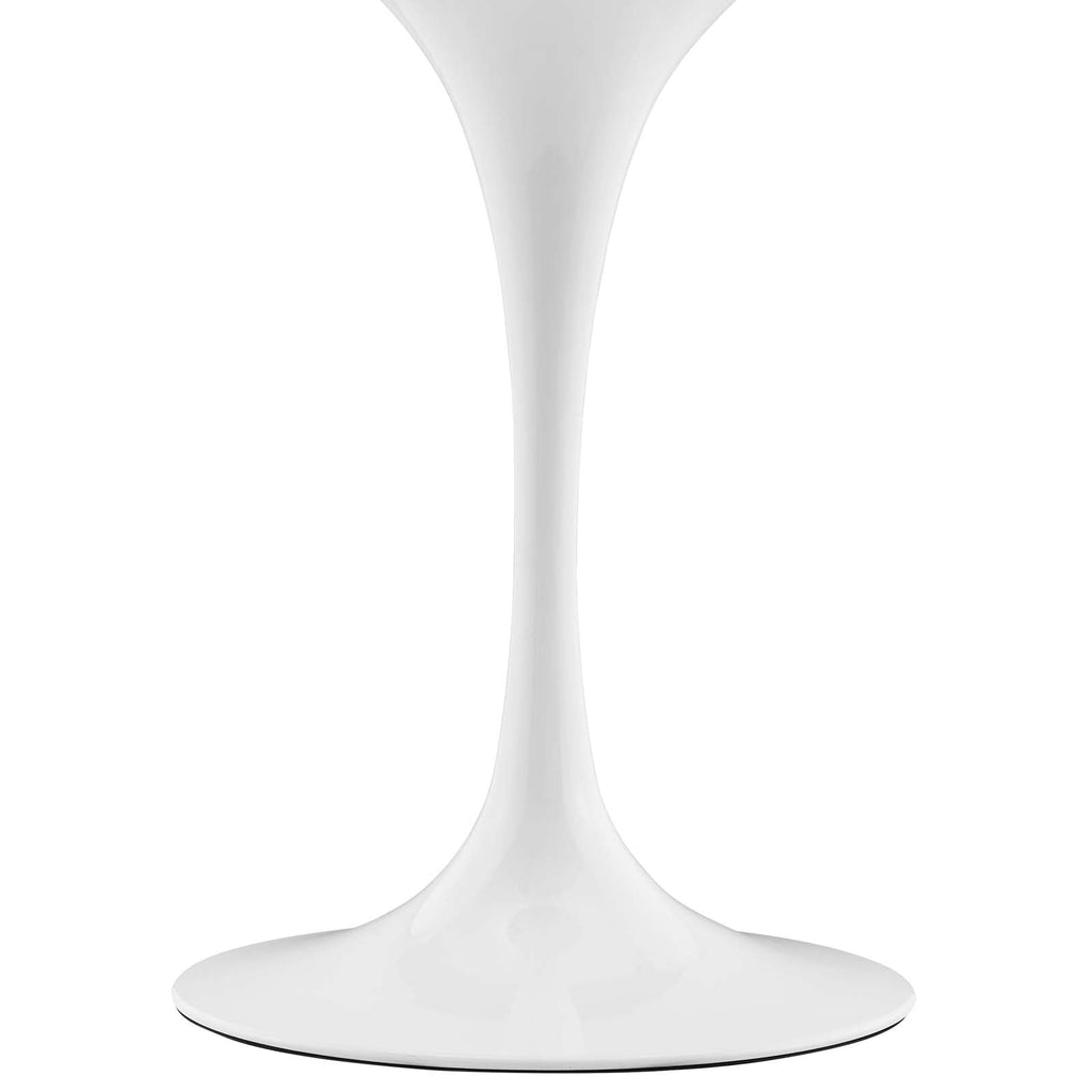 Lippa 28" Round Faux Marble Dining Table by Modway