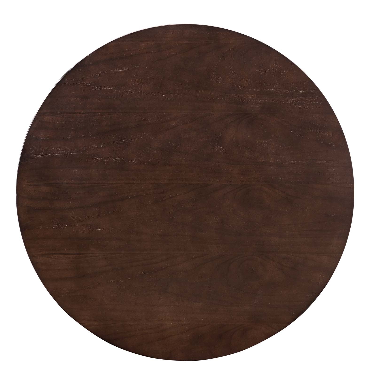 Lippa 36" Round Wood Coffee Table by Modway