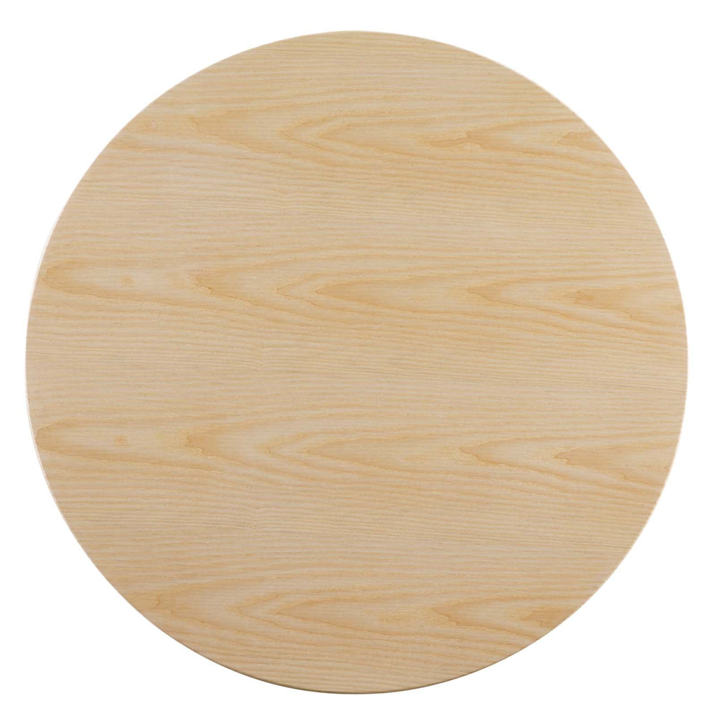 Lippa 36" Round Wood Coffee Table by Modway