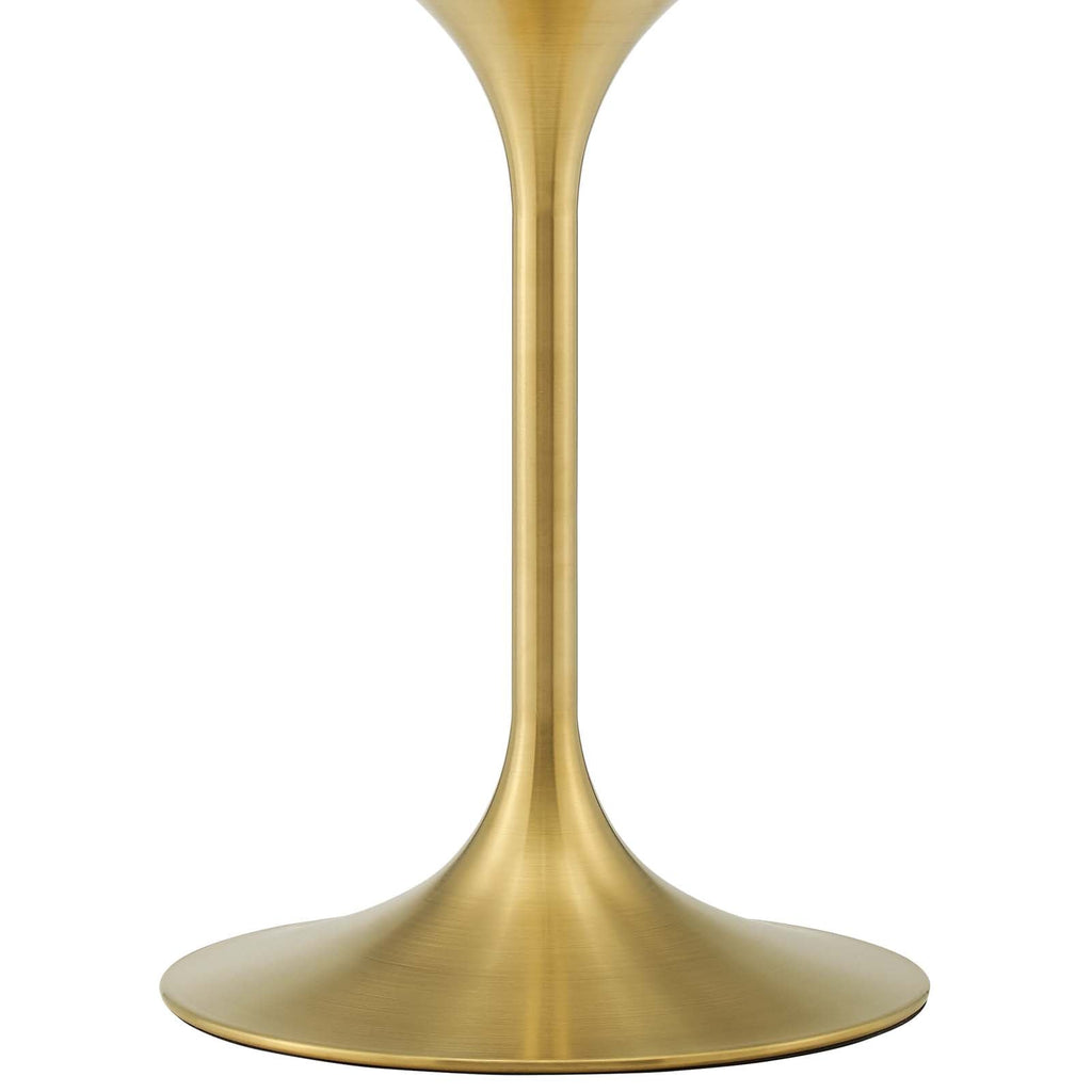 Lippa 36" Round Faux Marble Dining Table by Modway