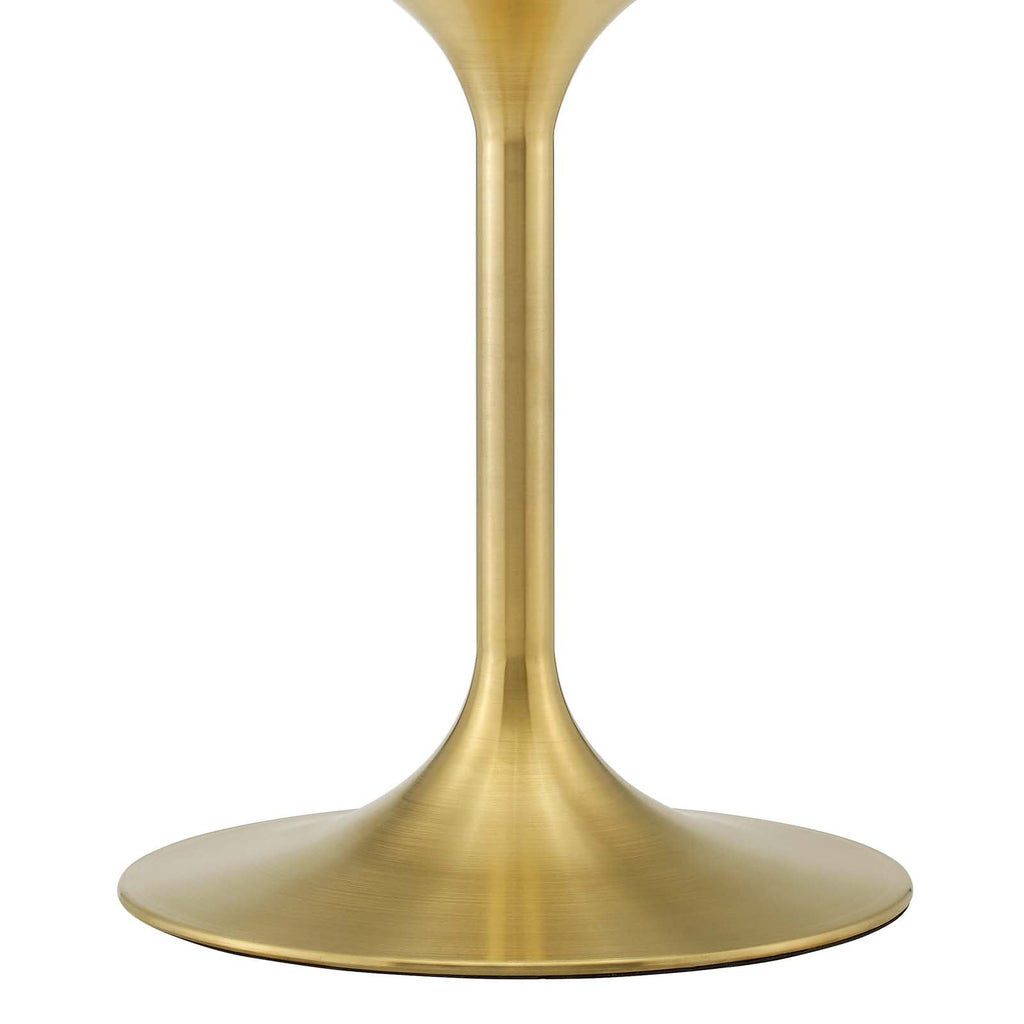 Lippa 54" Round Faux Marble Dining Table by Modway