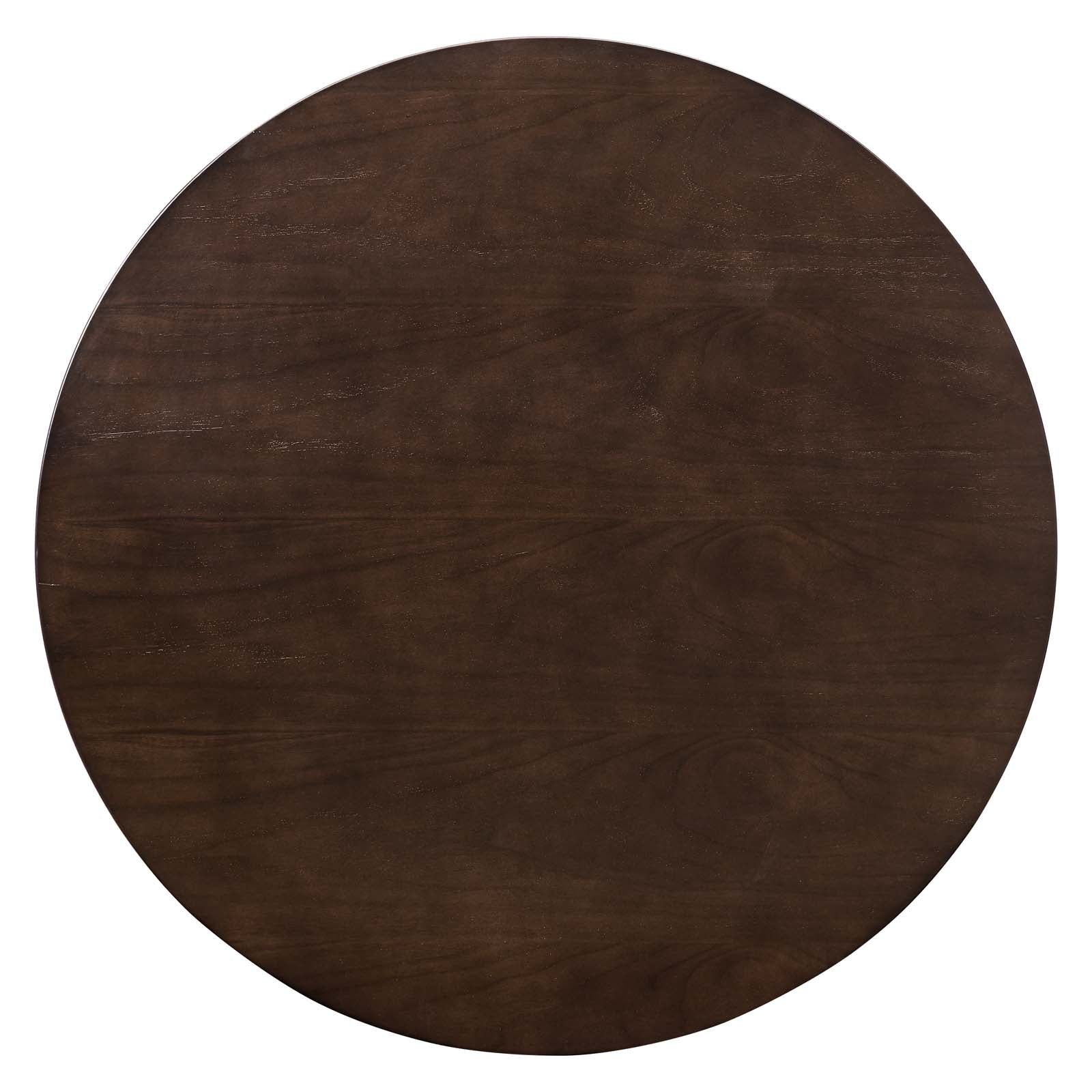 Lippa 36" Round Wood Coffee Table by Modway
