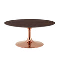 Lippa 36" Round Wood Coffee Table by Modway