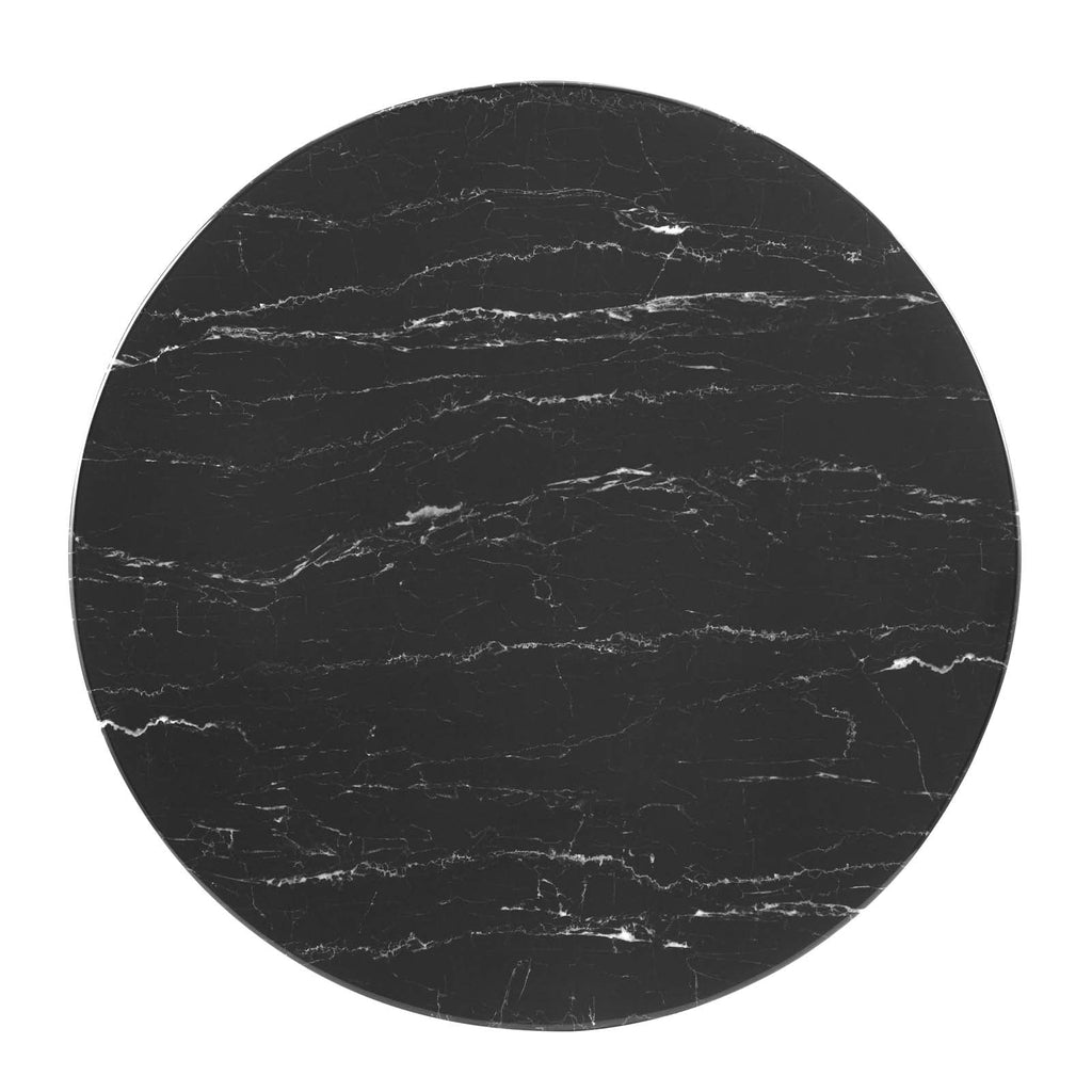 Lippa 36" Faux Marble Coffee Table by Modway