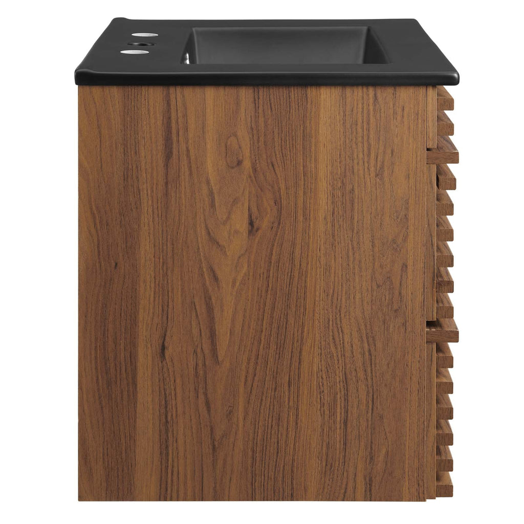 Render 24" Wall-Mount Bathroom Vanity by Modway