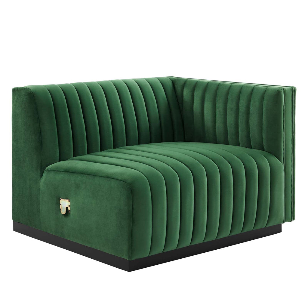 Conjure Channel Tufted Performance Velvet Sofa by Modway