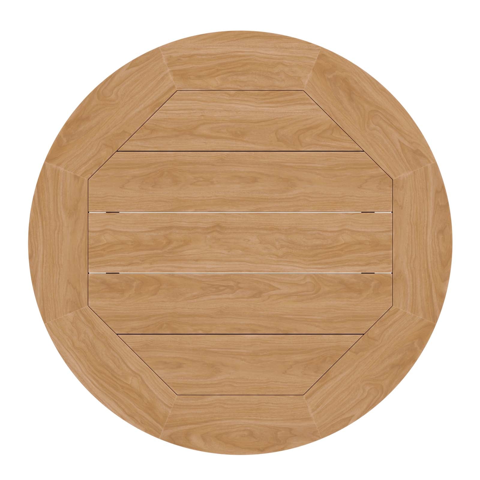 Brisbane 3-Piece Teak Wood Outdoor Patio Set by Modway