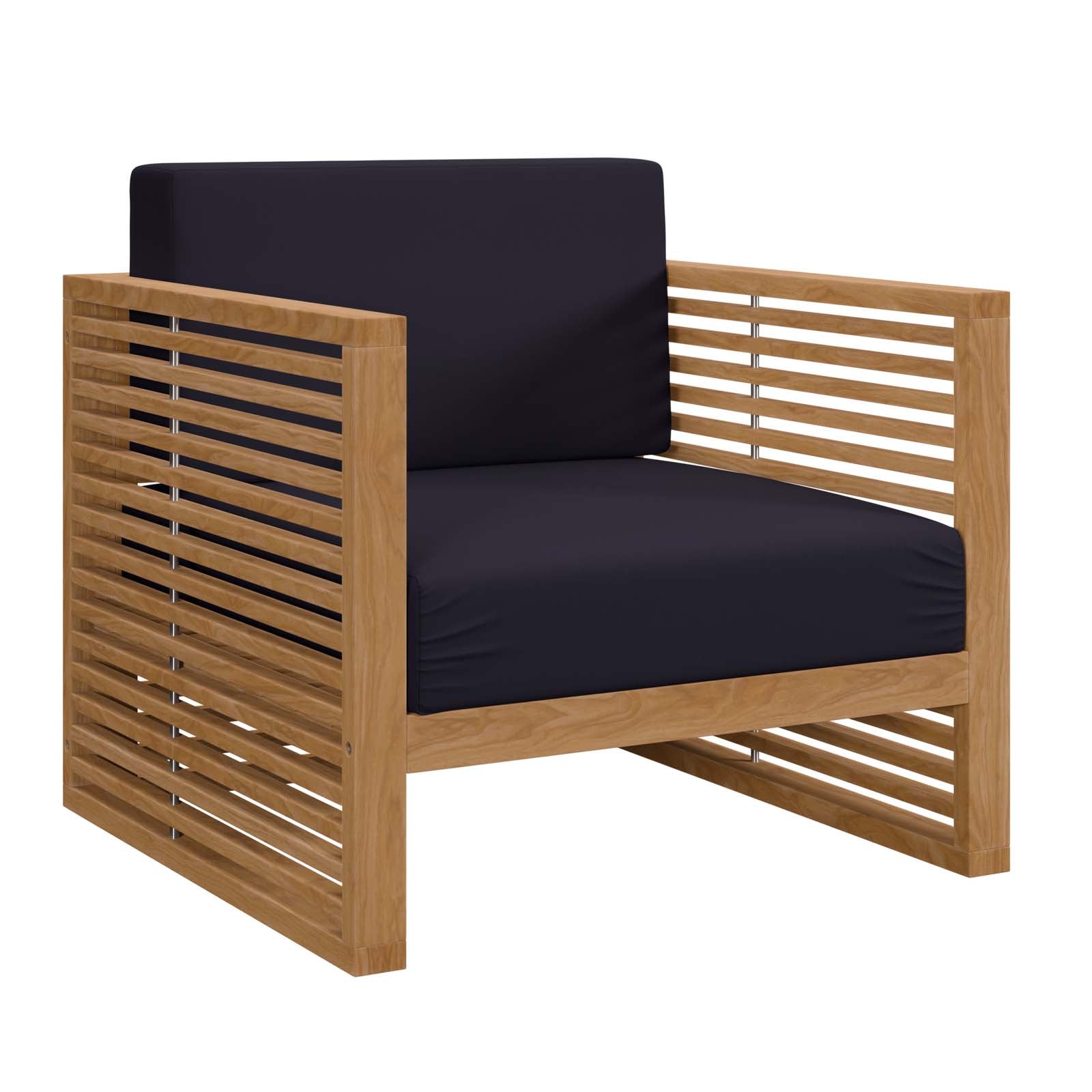 Carlsbad 6-Piece Teak Wood Outdoor Patio Set by Modway