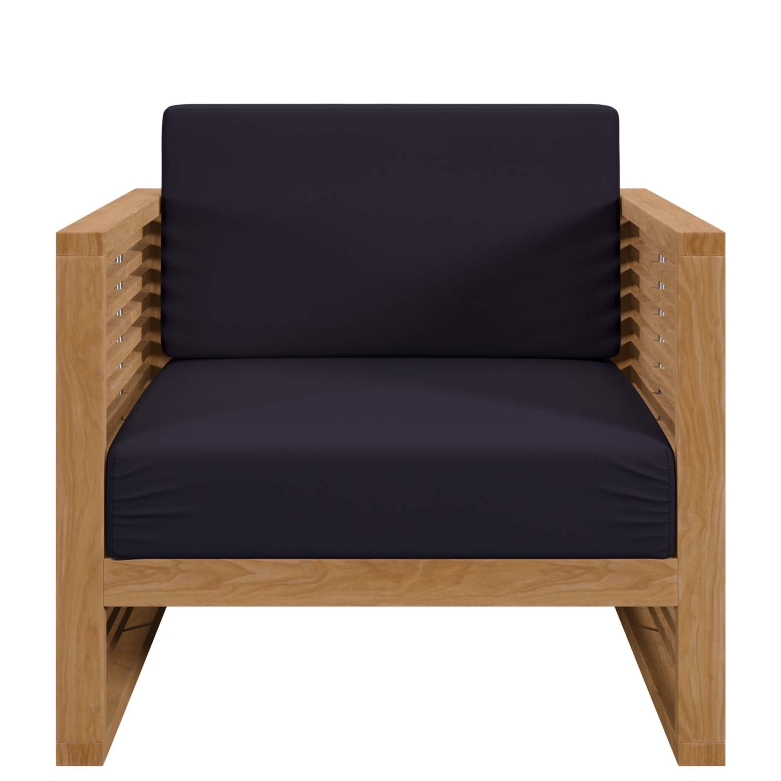 Carlsbad 6-Piece Teak Wood Outdoor Patio Set by Modway