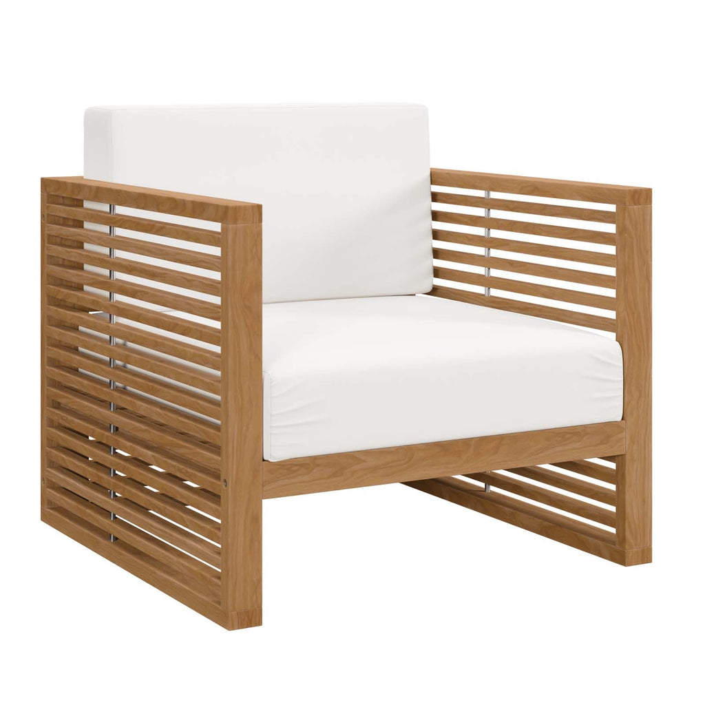 Carlsbad 6-Piece Teak Wood Outdoor Patio Set by Modway