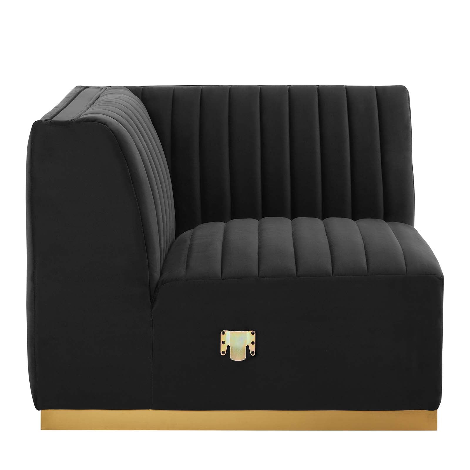 Conjure Channel Tufted 4-Piece Sectional