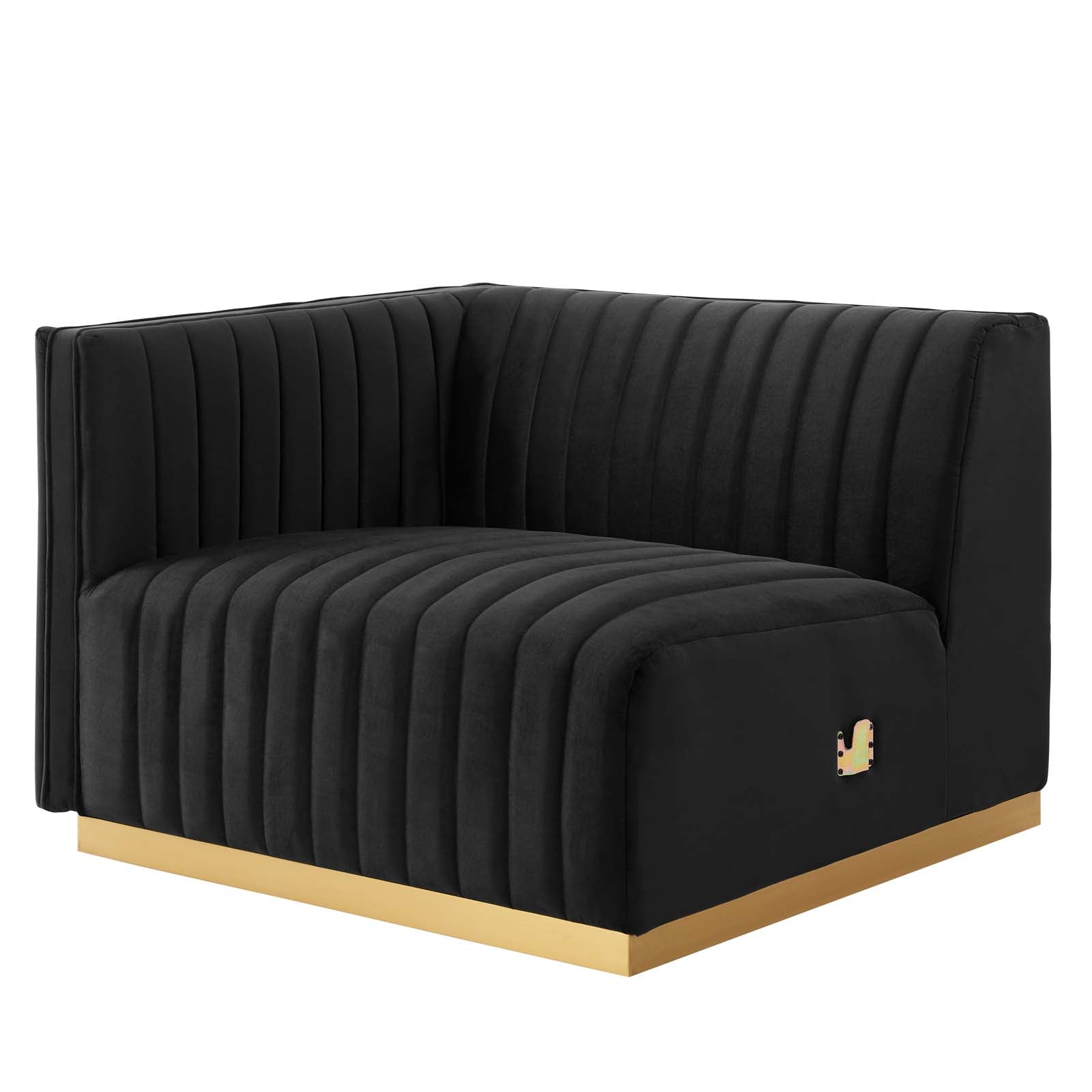 Conjure Channel Tufted 4-Piece Sectional
