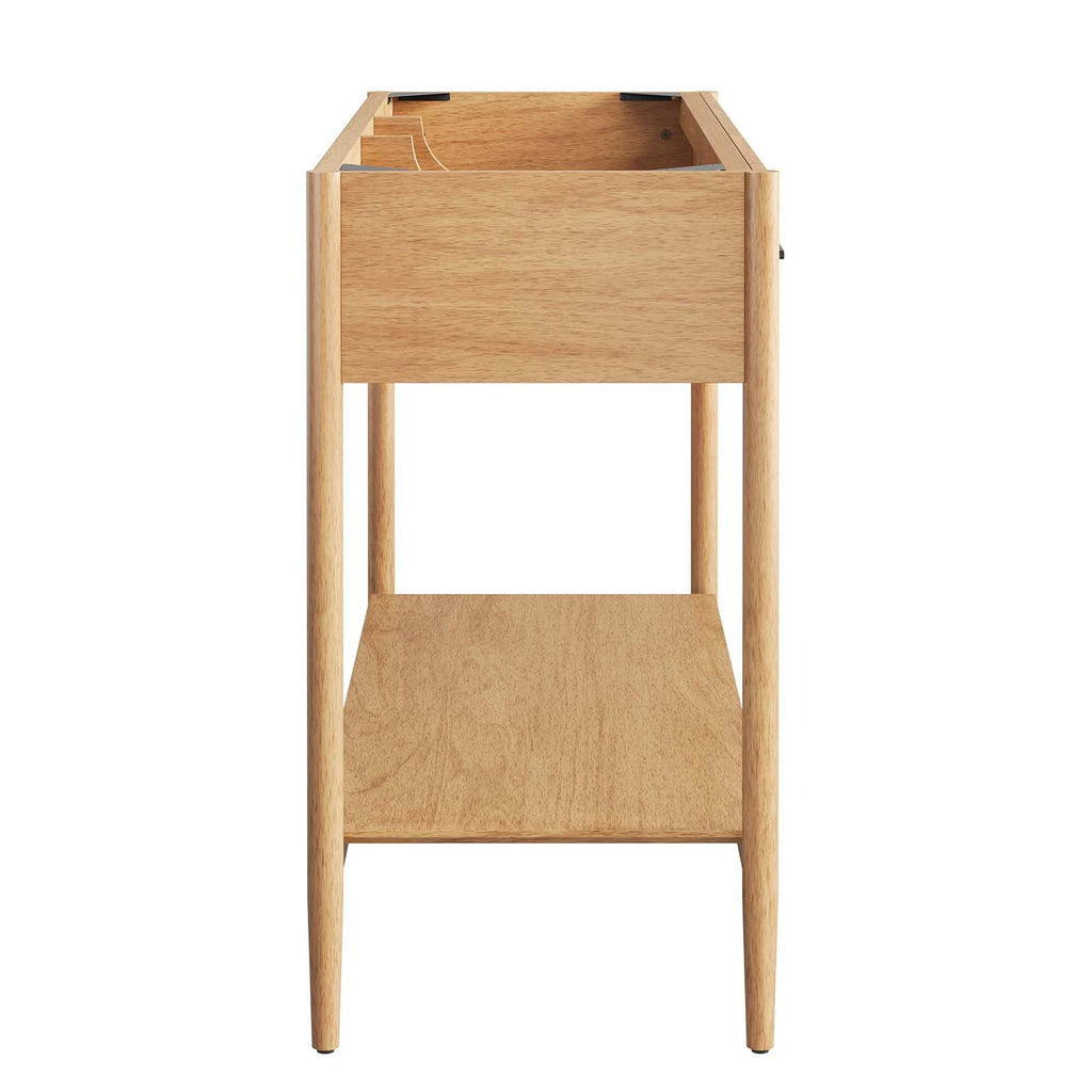 Zaire 48" Double Sink Compatible Bathroom Vanity Cabinet (Sink Basin Not Included) by Modway