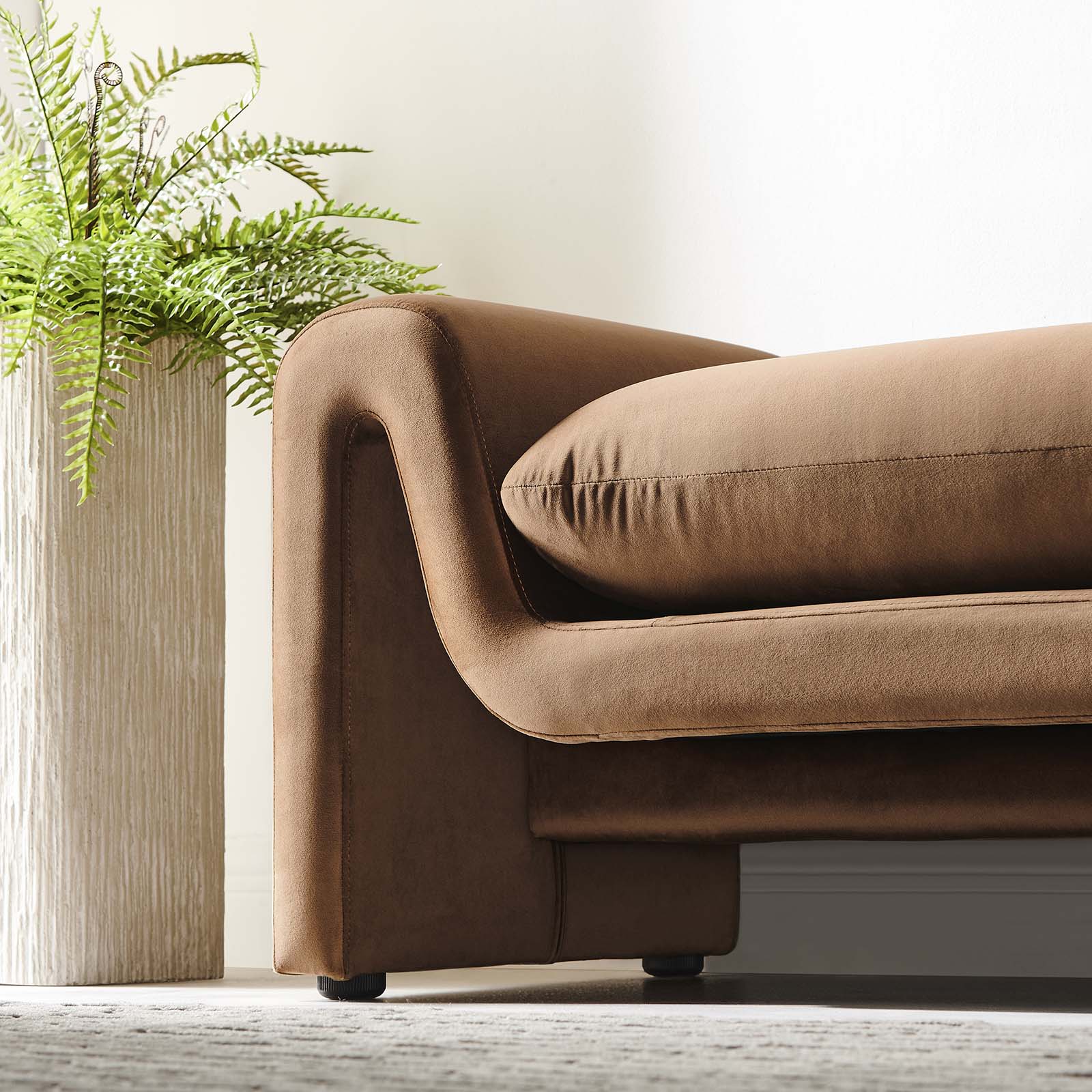 Waverly Performance Velvet Bench by Modway