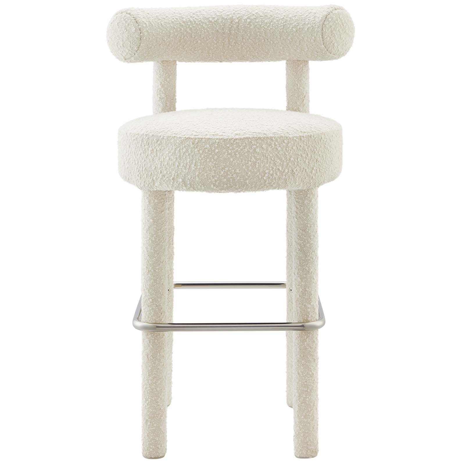 Toulouse Boucle Fabric Bar Stool by Modway