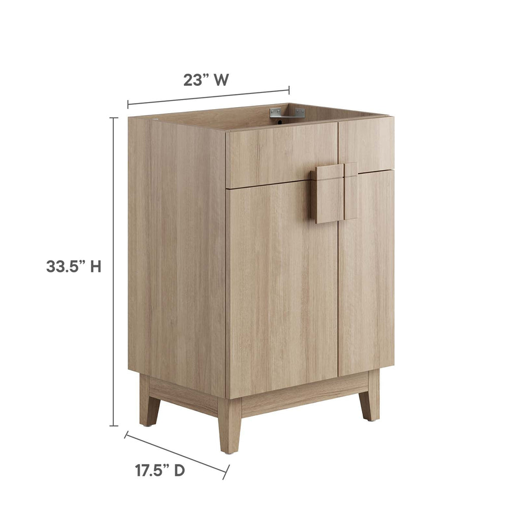 Miles 24" Bathroom Vanity Cabinet (Sink Basin Not Included) by Modway