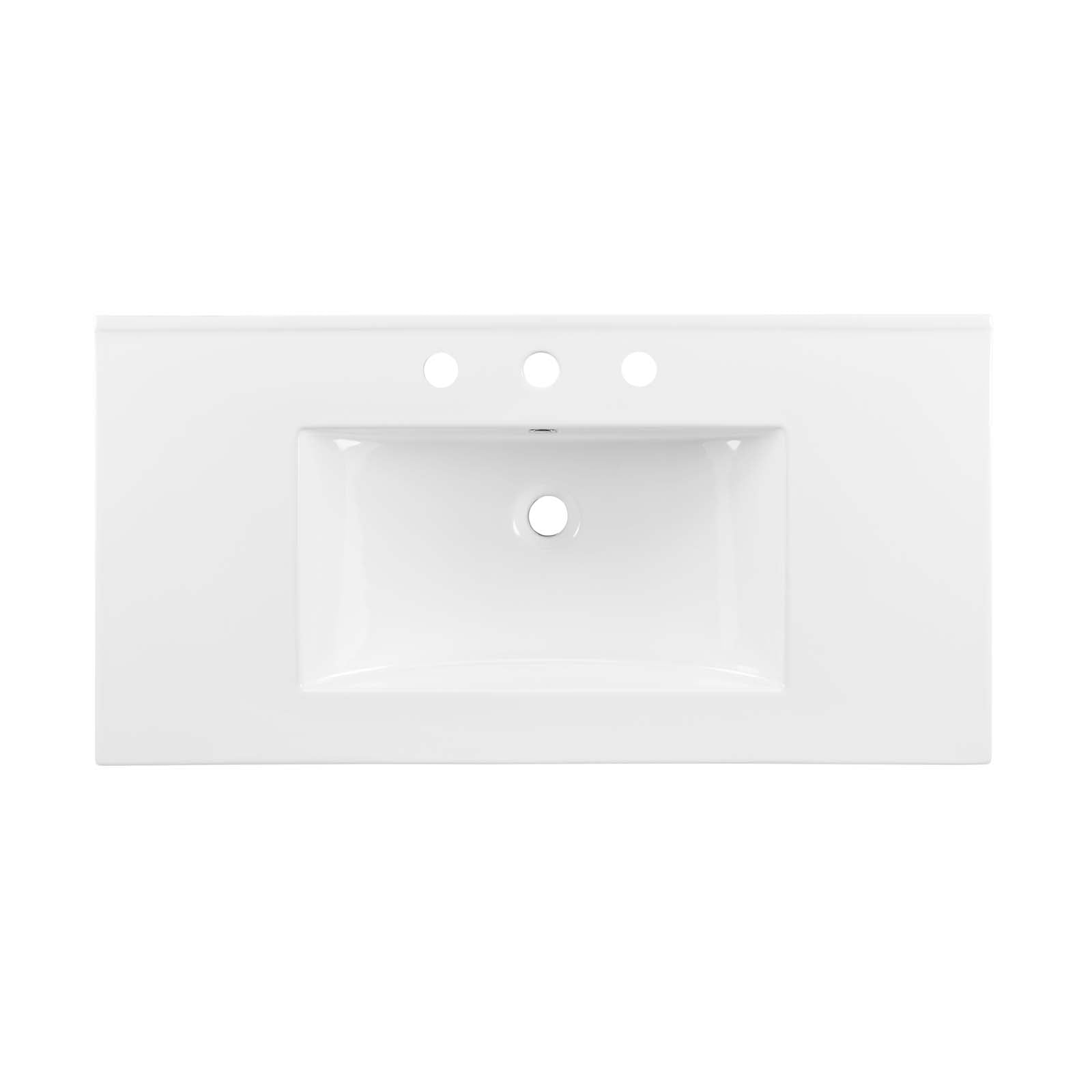 Elysian 36" Wood Bathroom Vanity by Modway