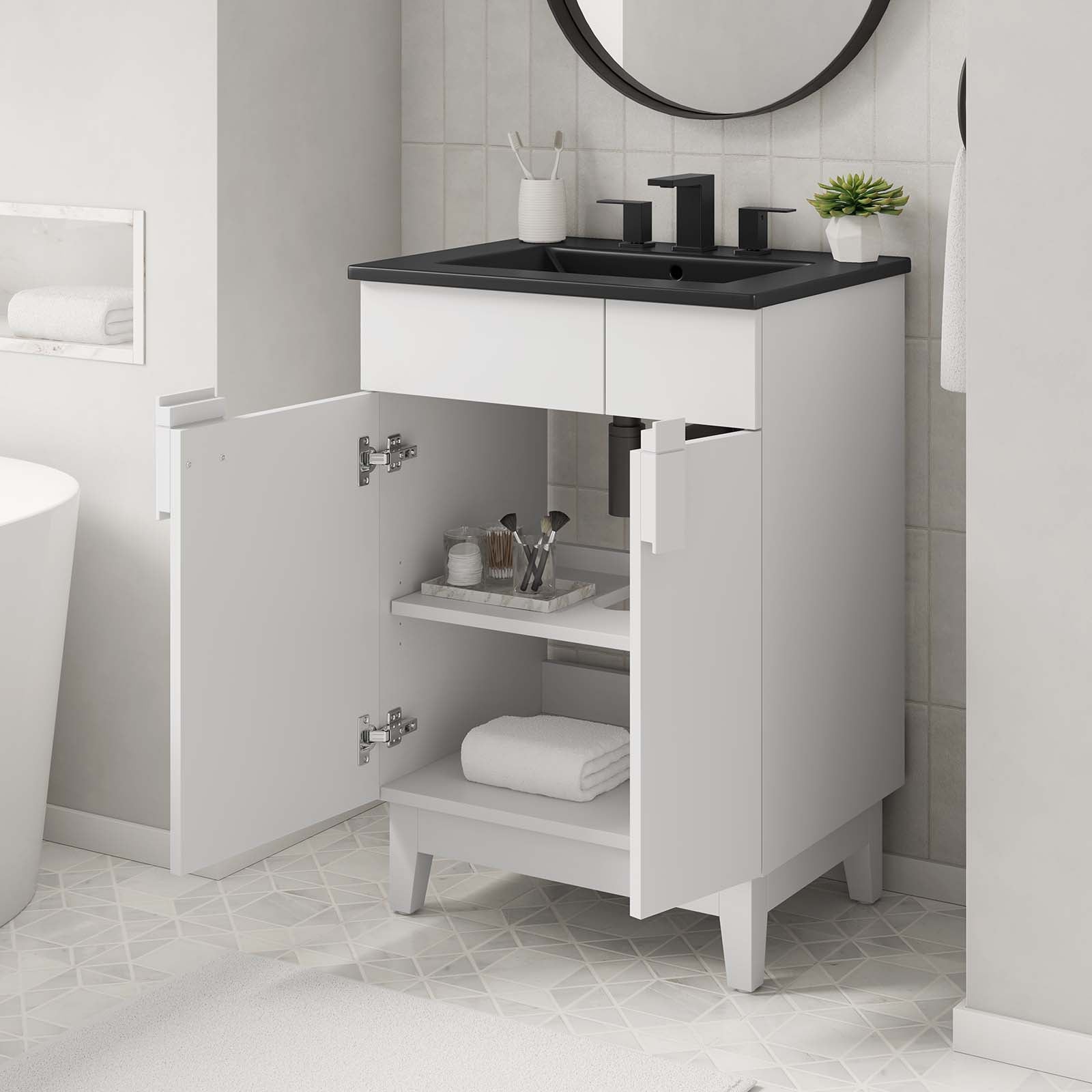 Miles 24" Bathroom Vanity by Modway
