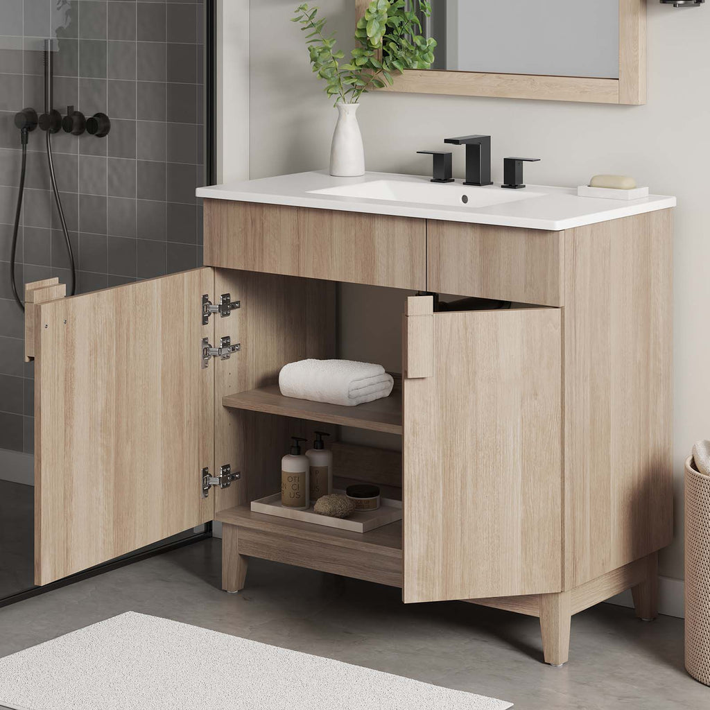 Miles 36" Bathroom Vanity by Modway