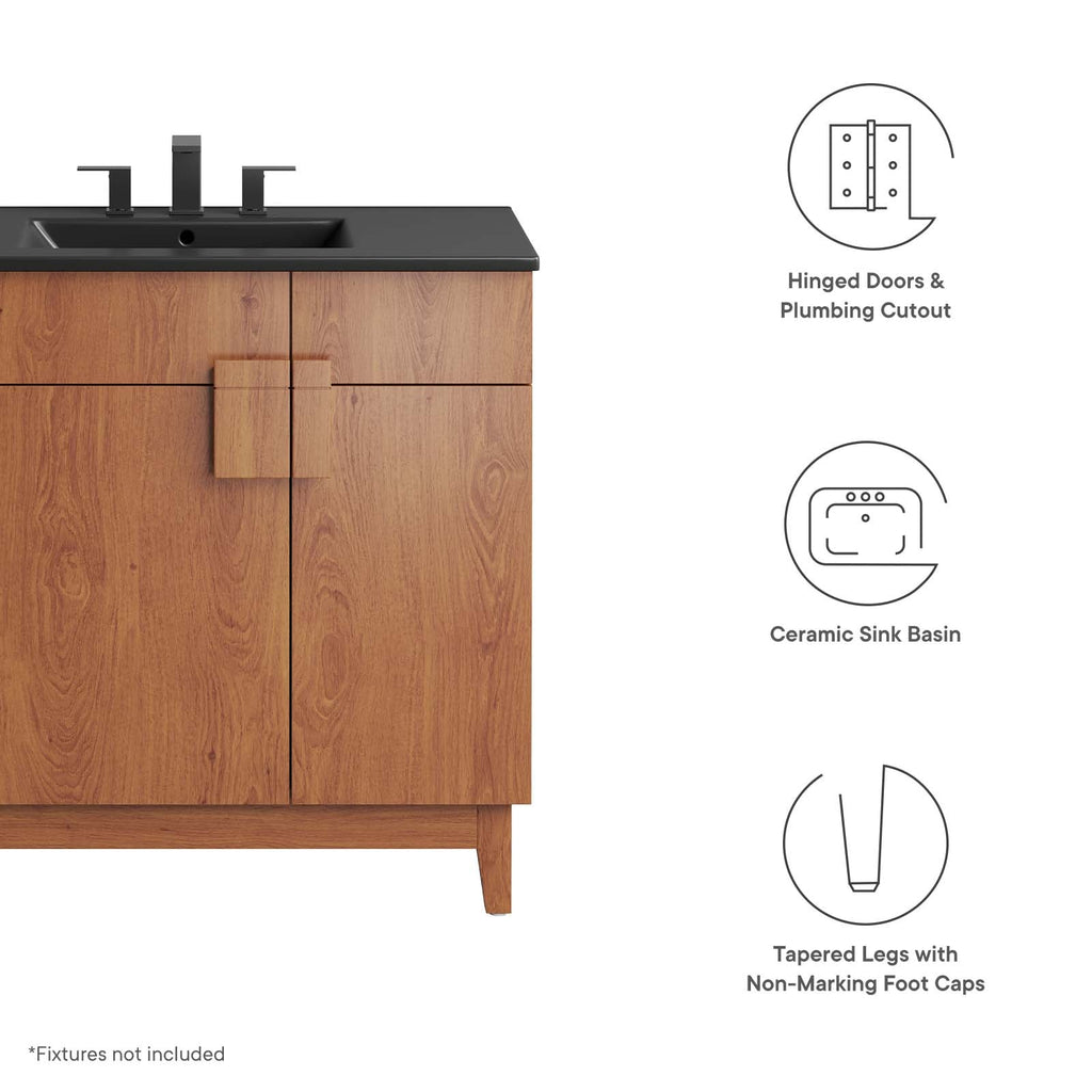 Miles 36" Bathroom Vanity by Modway