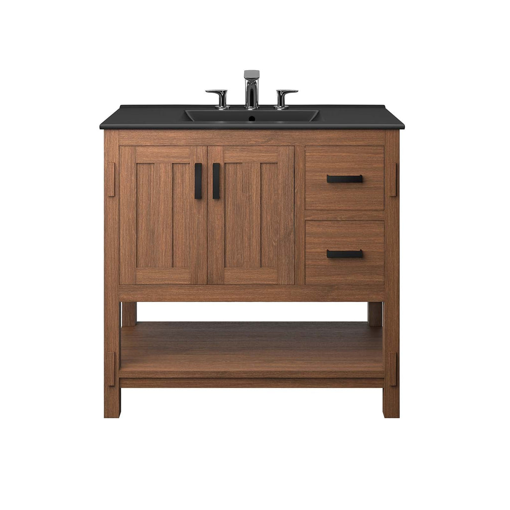 Ashlyn 36" Wood Bathroom Vanity by Modway