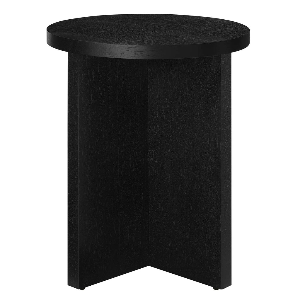 Silas Round Wood Side Table by Modway