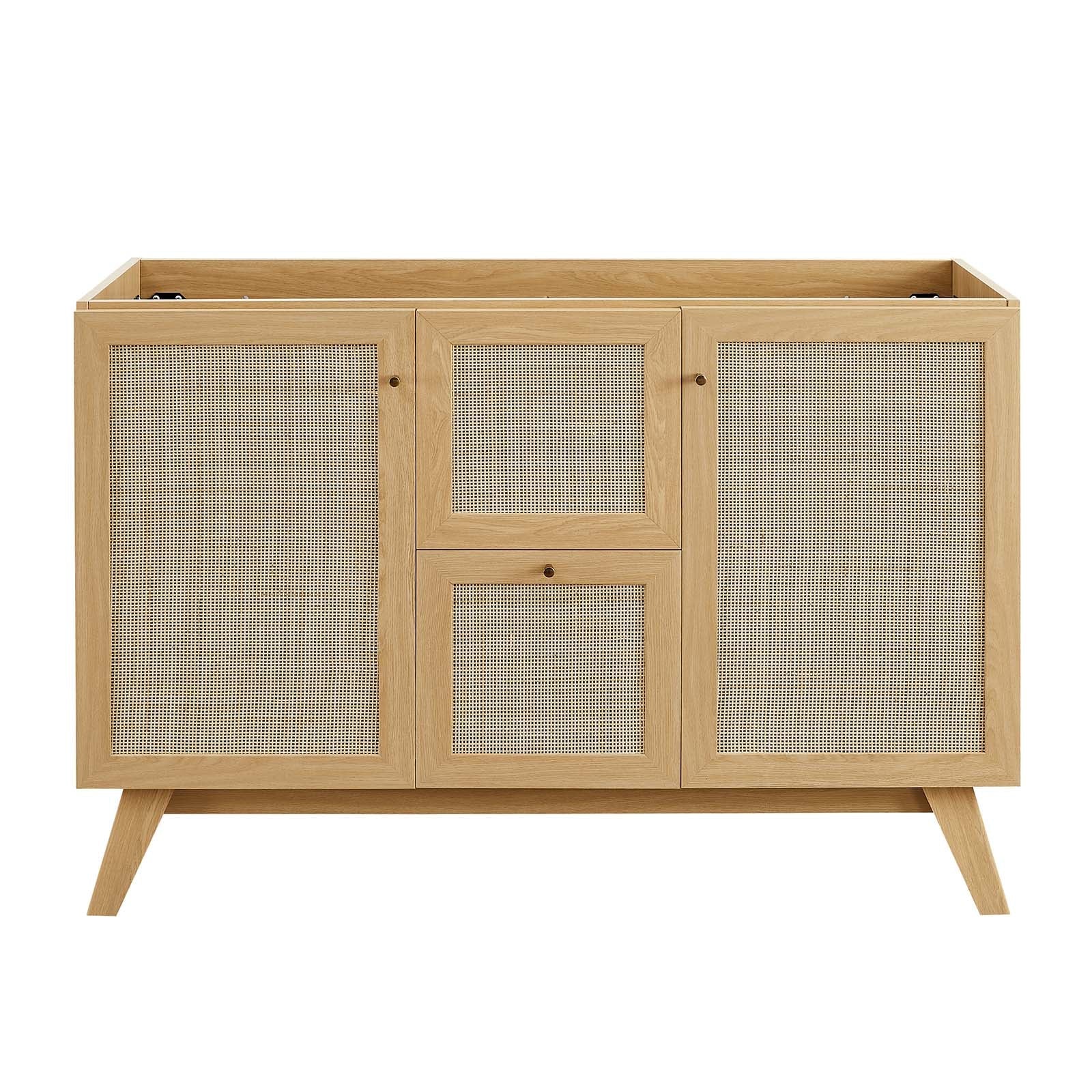 Soma 48" Single or Double Sink Compatible Bathroom Vanity Cabinet (Sink Basin Not Included) by Modway