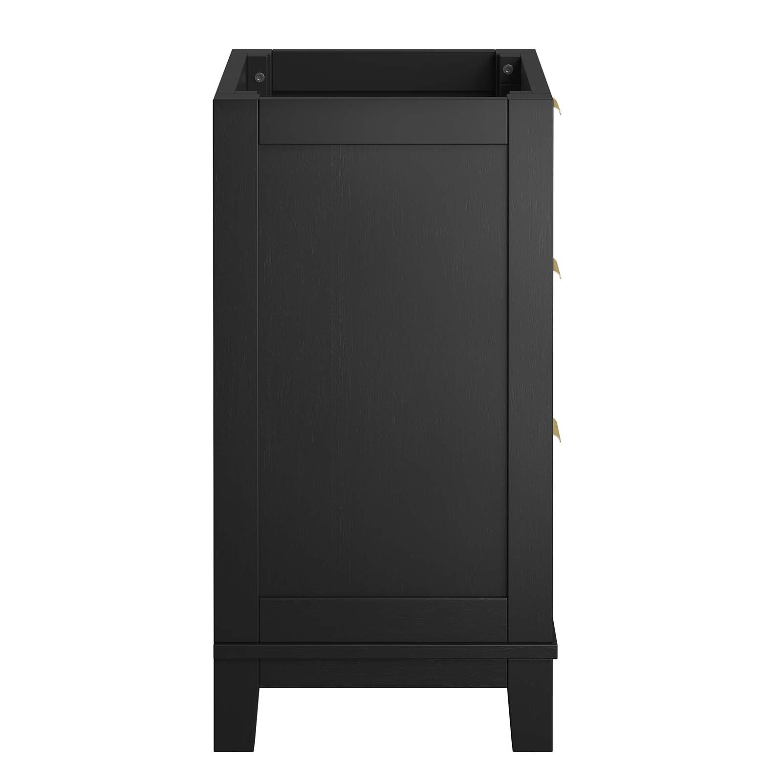Dixie 24" Solid Wood Bathroom Vanity Cabinet (Sink Basin Not Included) by Modway