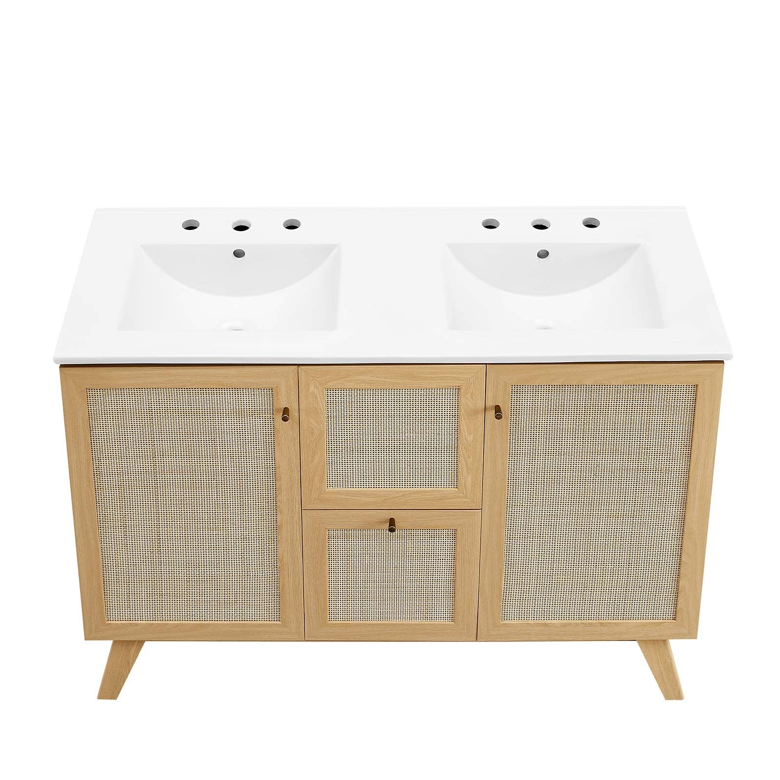 Soma 48" Double Sink Bathroom Vanity by Modway