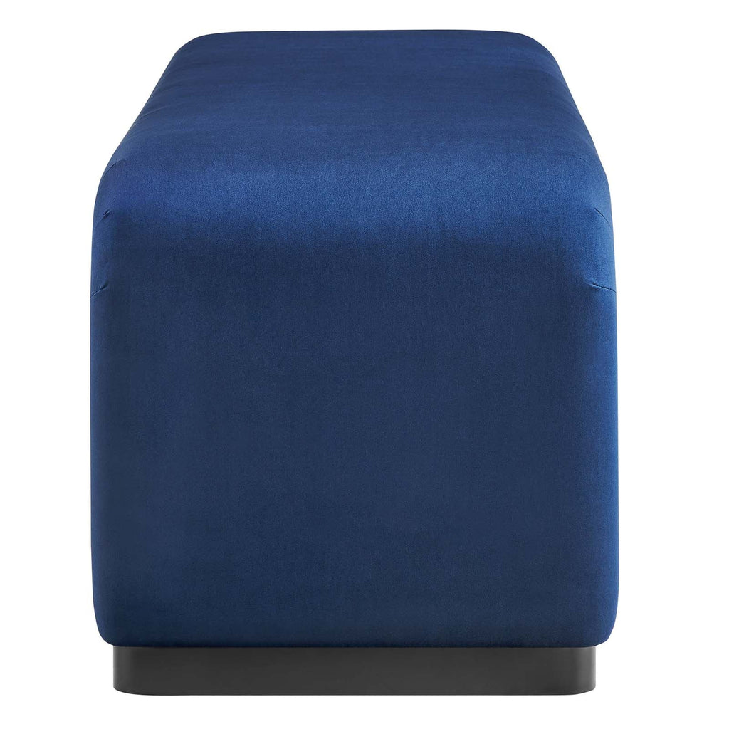 Koda Performance Velvet Waterfall Long Bench by Modway