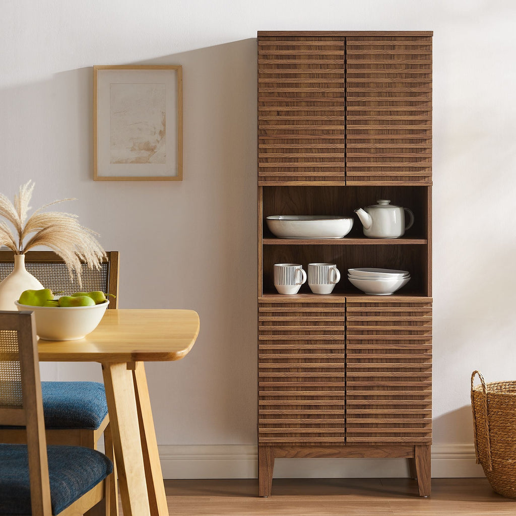 Render Tall Bathroom Storage Cabinet by Modway