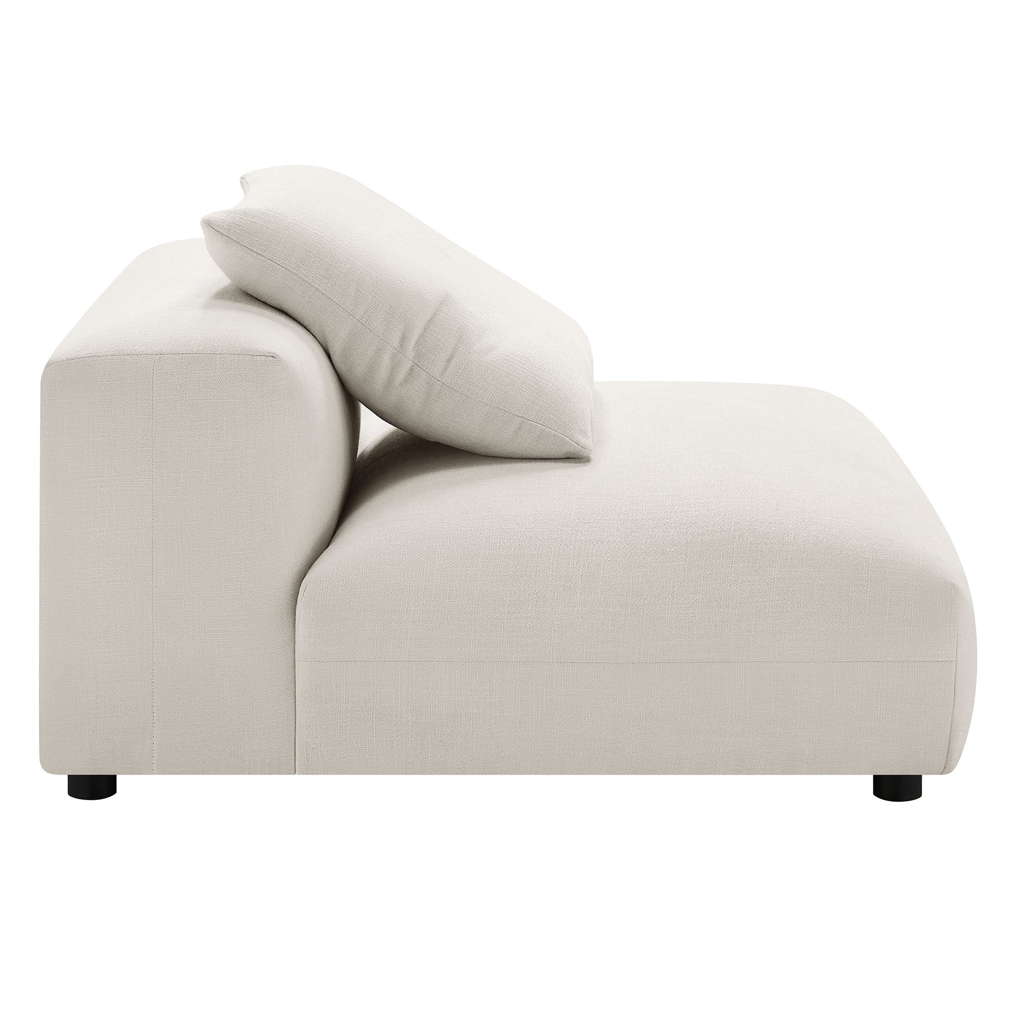Solace 3-Piece Modular Upholstered Fabric Sectional Sofa by Modway