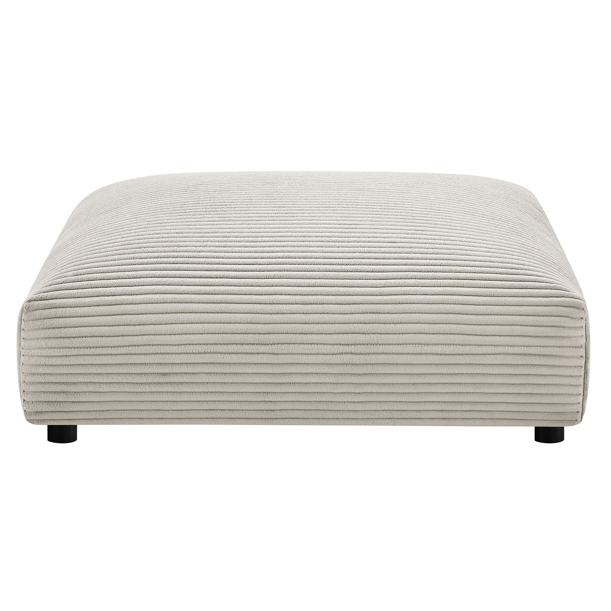 Solace 4-Piece Modular Corduroy Upholstered Sectional Sofa by Modway
