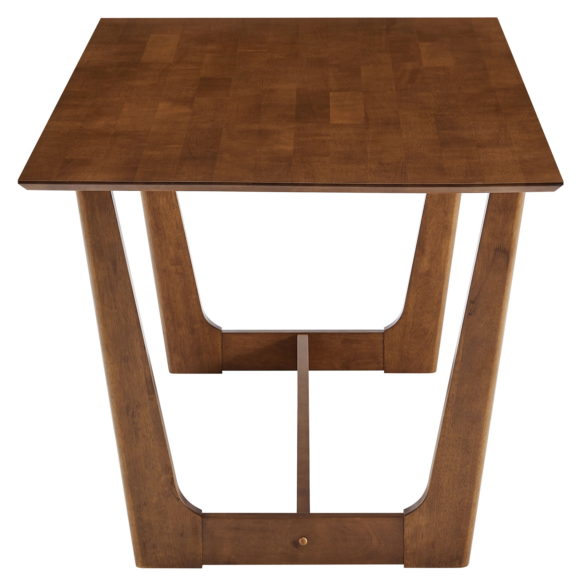 Solara 7-Piece Wood Dining Set with Fabric Upholstered Side Chairs by Modway